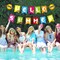 Hello Summer Banner - No DIY, Summer Banner for Summer Party Decorations, Hello Summer Sun Signs for Birthday Beach Pool Decorations, Tropical Party Decorations